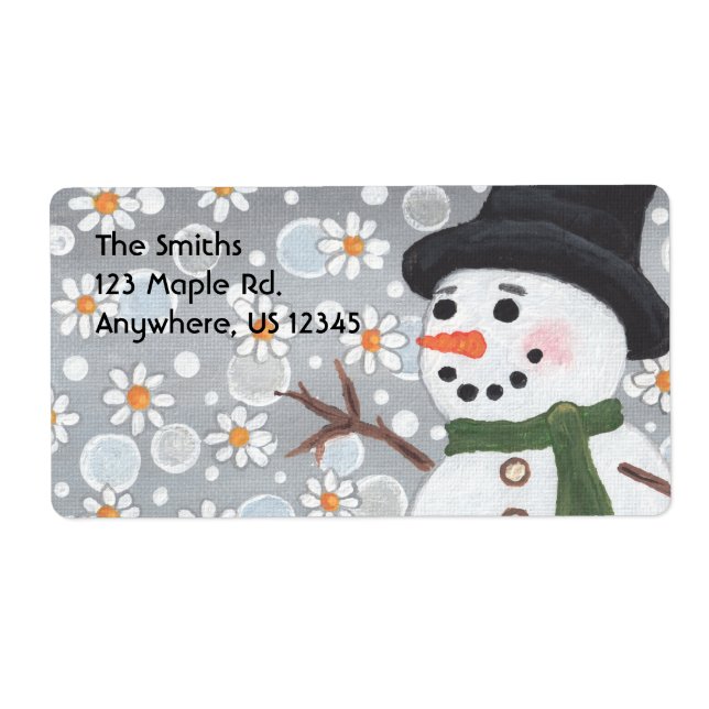 Snowman Snowstorm, The Smiths123 Ahorn Rd.Anywh... (Vorne)