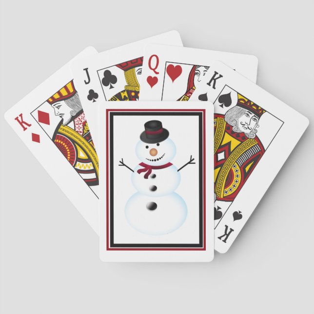 Snowman Spielkarten (Rückseite)