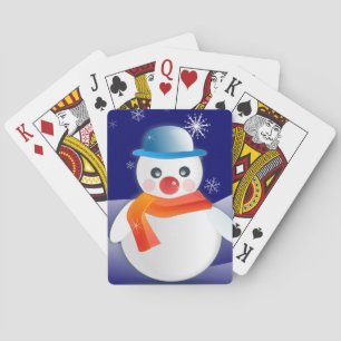 Snowman Spielkarten