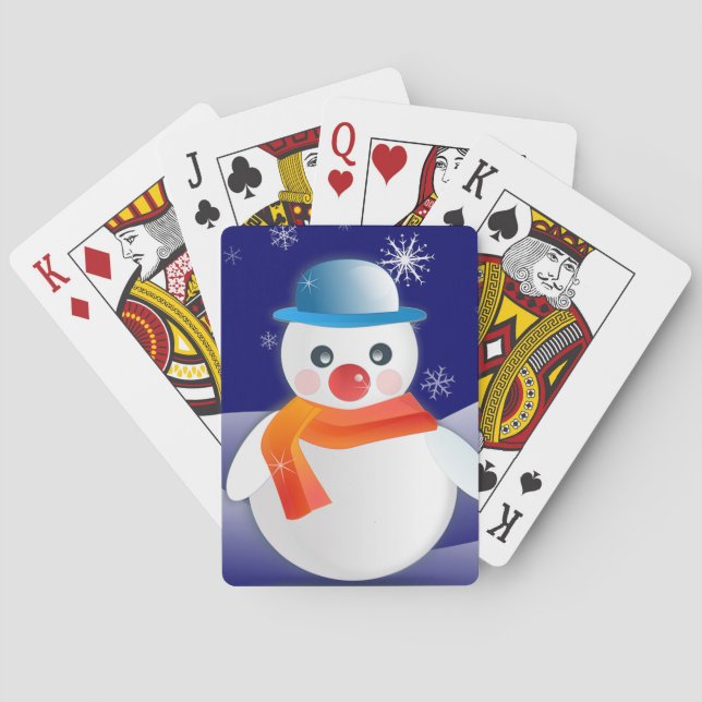 Snowman Spielkarten (Rückseite)