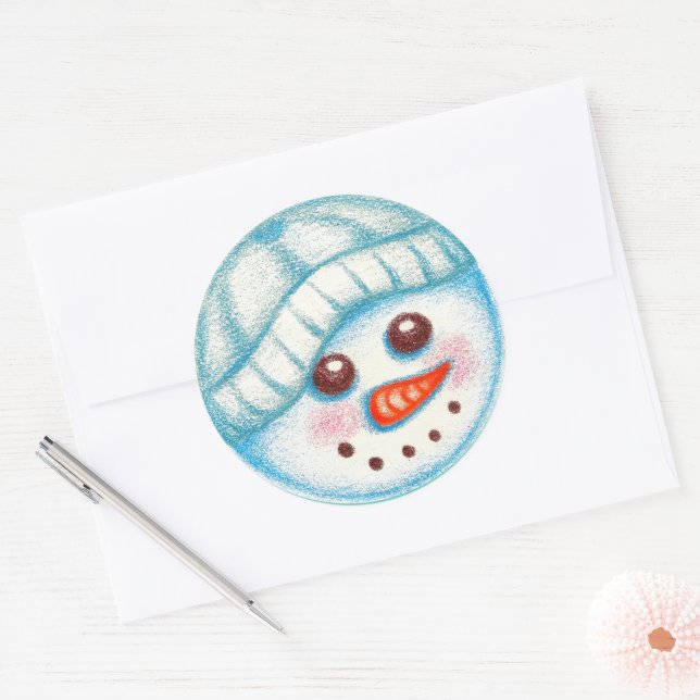 Snowman Sticker (Umschlag)