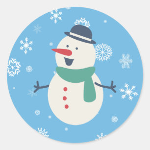 Snowman Sticker