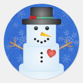 Snowman Stickers