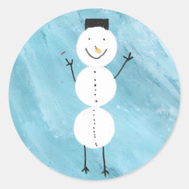 Snowman Stickers