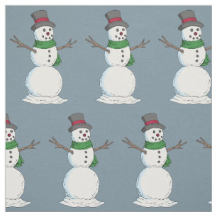 Snowman Stoff