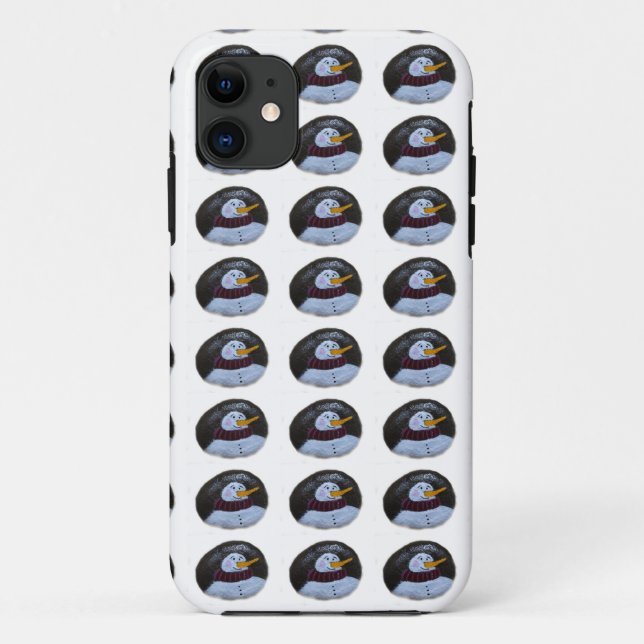 Snowman Stone iPhone SE + iPhone 5/5S Case-Mate iPhone Hülle (Rückseite)