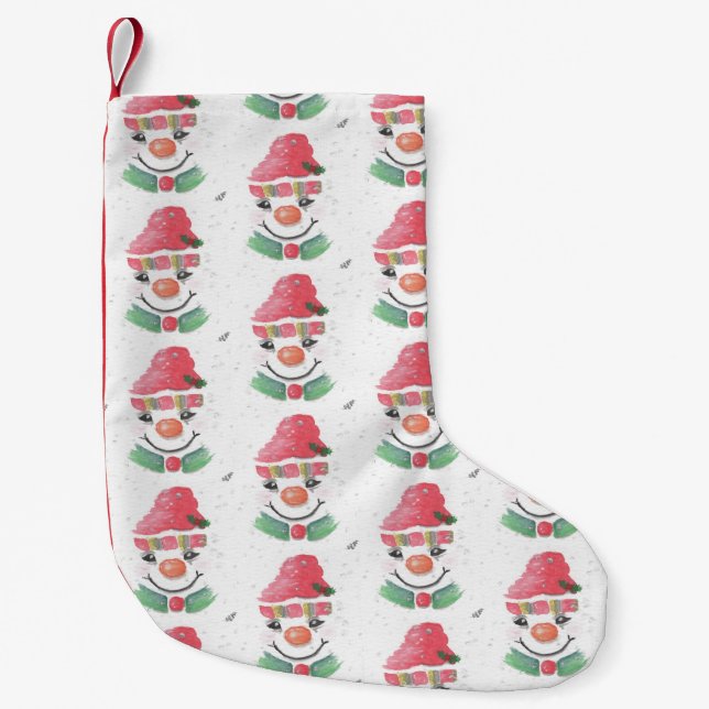 Snowman Strumpfs Kleiner Weihnachtsstrumpf (Vorderseite)