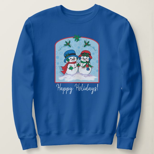 Snowman Sweatshirt (Design vorne)