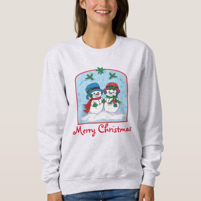 Snowman Sweatshirt (Vorderseite)