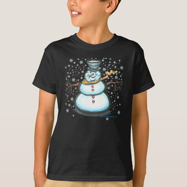 Snowman T-Shirt (Vorderseite)