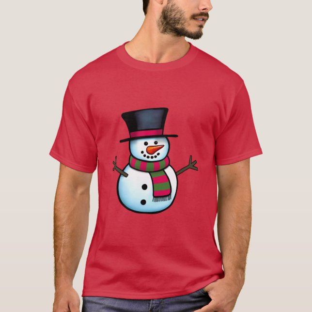 Snowman T-Shirt (Vorderseite)