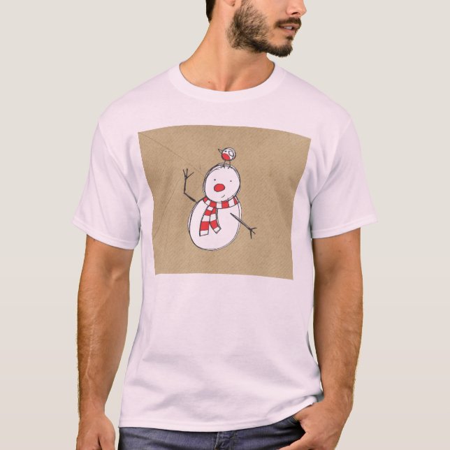 Snowman T - Shirt (Vorderseite)