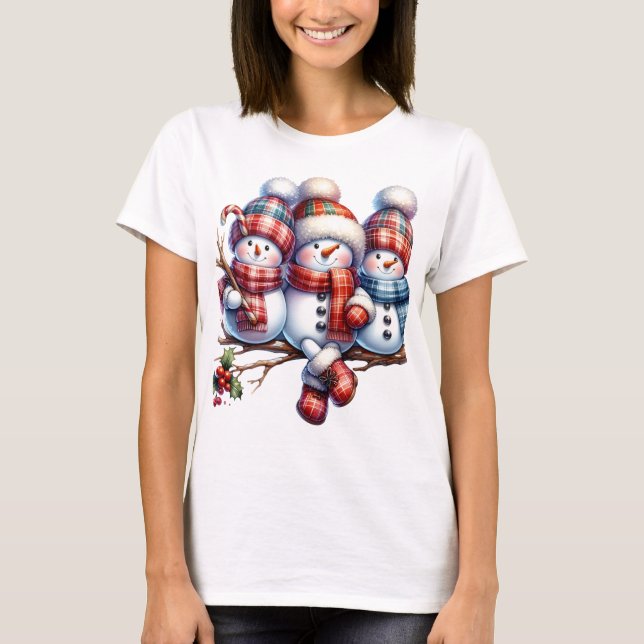 Snowman T-Shirt (Vorderseite)