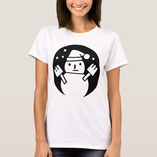 Snowman T-Shirt (Vorderseite)