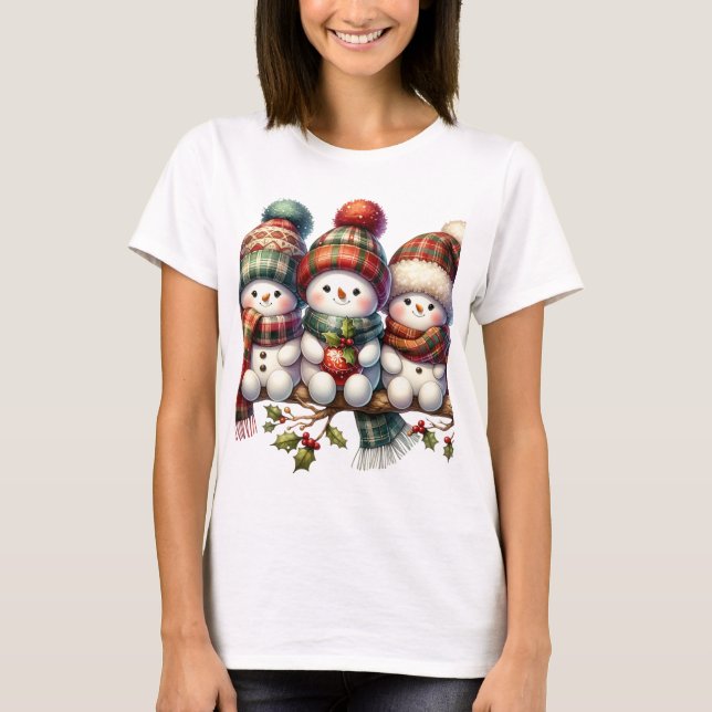 Snowman T-Shirt (Vorderseite)