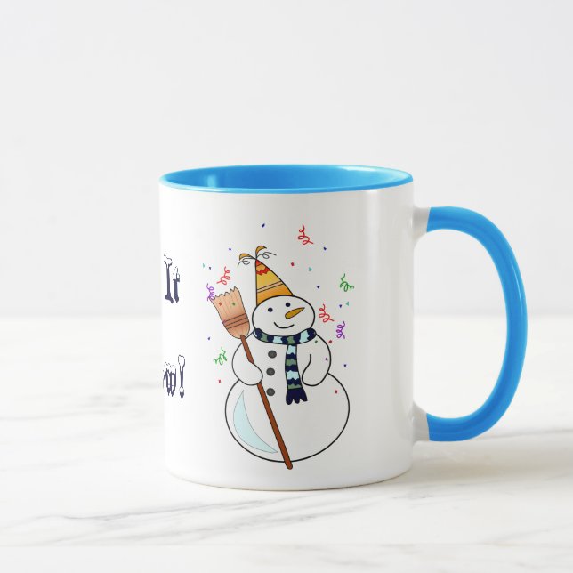 Snowman-Tasse feiern Tasse (Rechts)