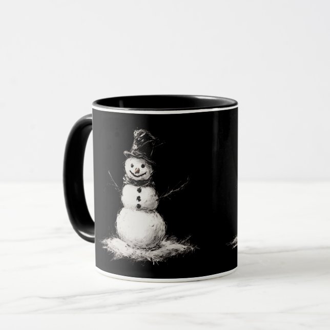 Snowman-Tasse Tasse (Vorderseite Links)