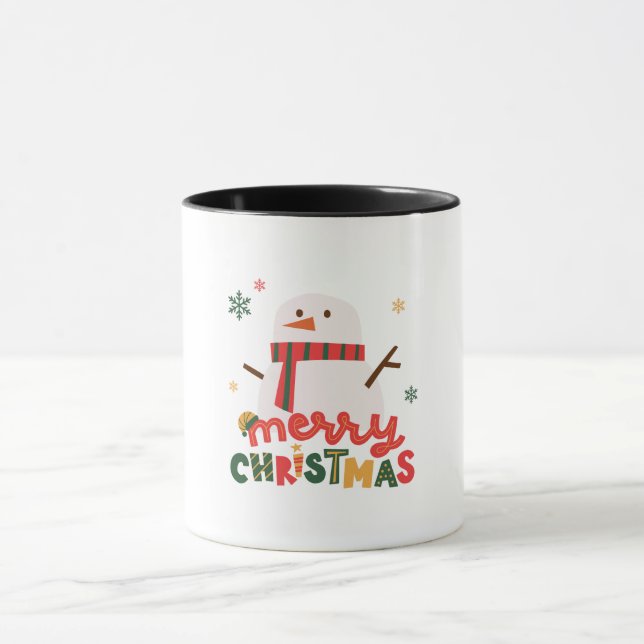 Snowman-Tasse Tasse (Zentrum)
