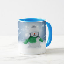 Snowman-Tasse