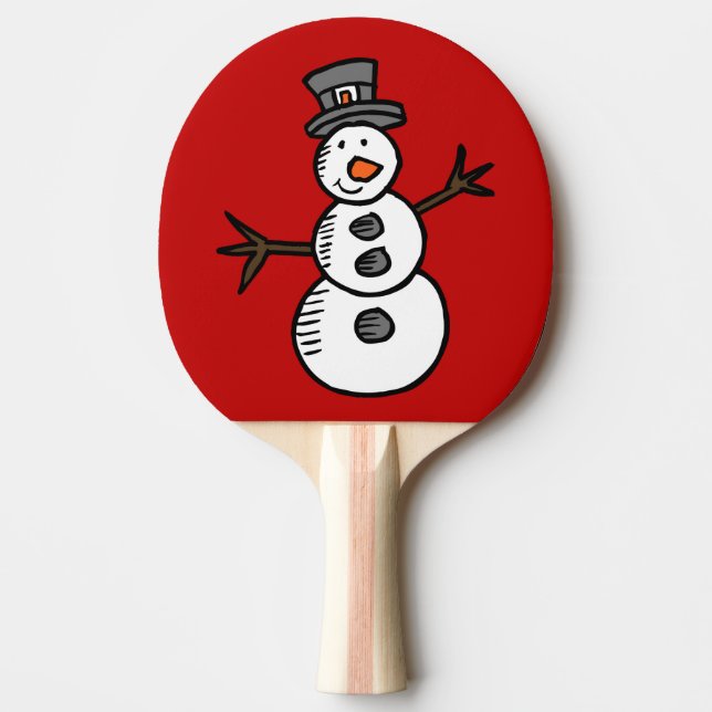 Snowman Tischtennis Schläger (Vorderseite)