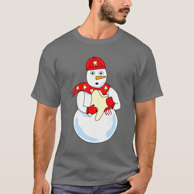 Snowman Tooth T - Shirt (Vorderseite)