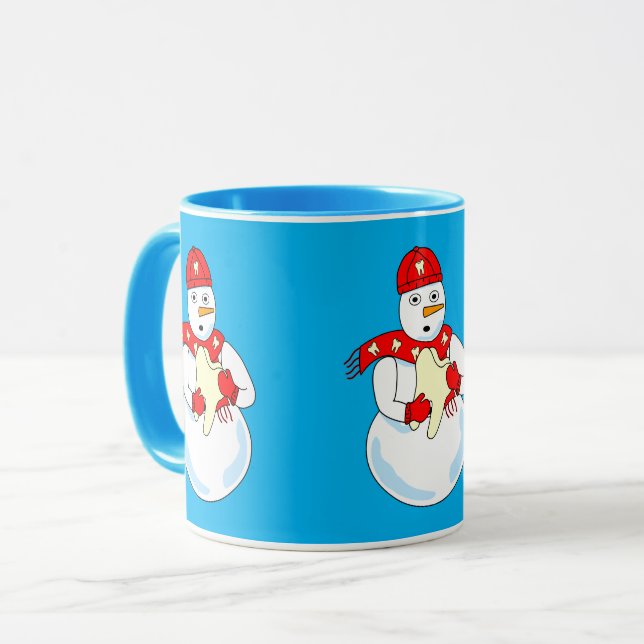 Snowman Tooth Tasse (Vorderseite Links)