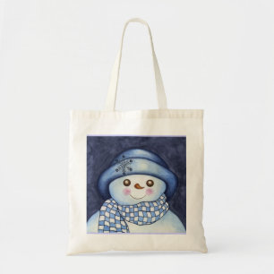 Snowman Tote Bag Tragetasche