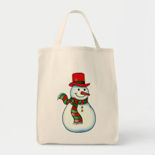 Snowman Tragetasche