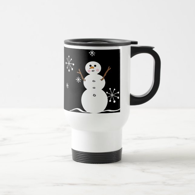 Snowman Travel Mug Reisebecher (Rechts)