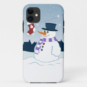 Snowman u. Strumpf-Weihnachten Case-Mate iPhone Hülle
