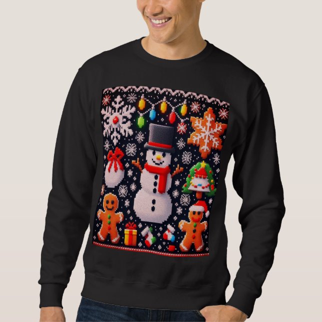 Snowman und Freunde Sweatshirt (Vorderseite)