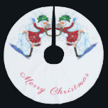 Snowman und Girl Dancers Weihnachtsbaumrock Polyester Weihnachtsbaumdecke<br><div class="desc">Weihnachtsbaum Röcke mit Happy Snowman und Girl Dancers Weihnachts-Party Funny Zeichnend Weihnachtsbaumrock - Anpassbar - oder Wählen / Fügen Sie Ihren einzigartigen Text / Name / Farbe - Make Your Special Gift - Umgestalten und verschieben oder entfernen und fügen Sie Elemente / Text mit Anpassungs-Tool ! Zeichn und Design von...</div>
