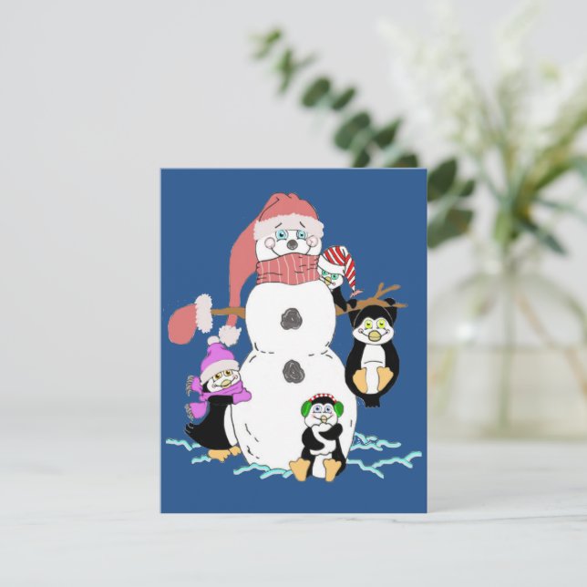 Snowman und Penguin (Stehend Vorderseite)