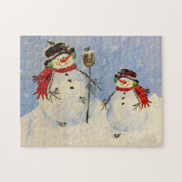 Snowman und Son Puzzle