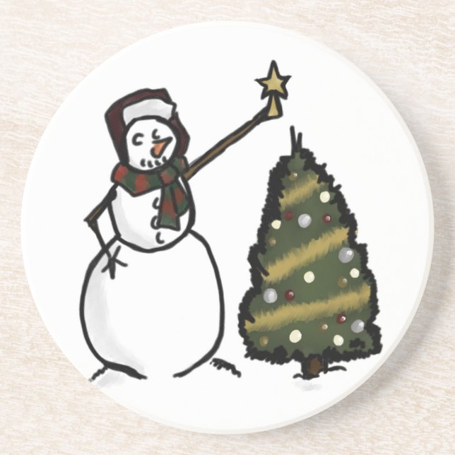 Snowman Untersetzer (Vorne)