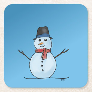 Snowman Untersetzer