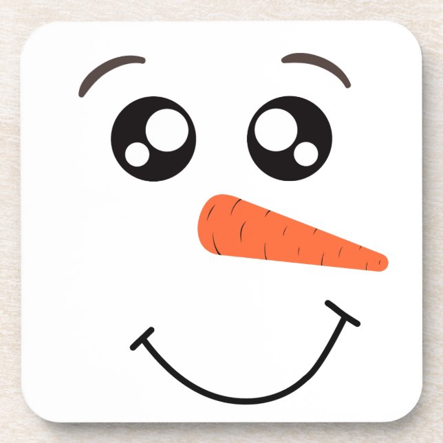 SNOWMAN UNTERSETZER SET (6) (Vorderseite)