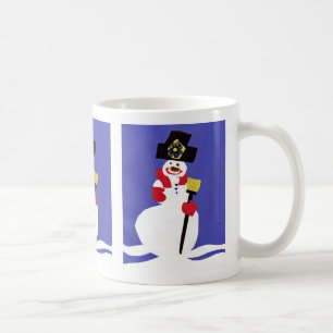 Snowman von VictoriaShaylee Coffee Tasse
