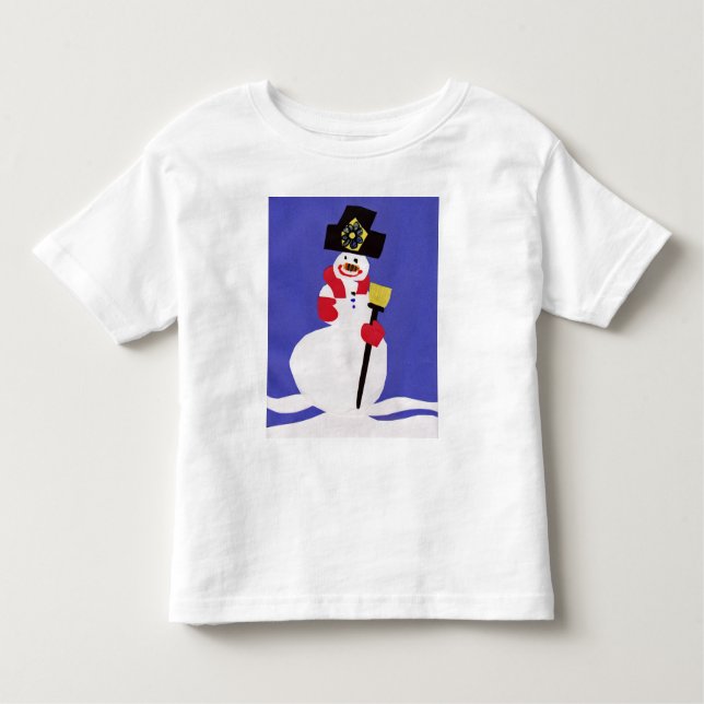 Snowman von VictoriaShaylee Kleinkind T-shirt (Vorderseite)