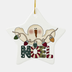 Snowman Weihnachten Keepake Ornament
