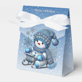 Snowman Weihnachts-Geschenkboxen Geschenkschachtel