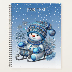 Snowman-Weihnachtsfeiertag Planer