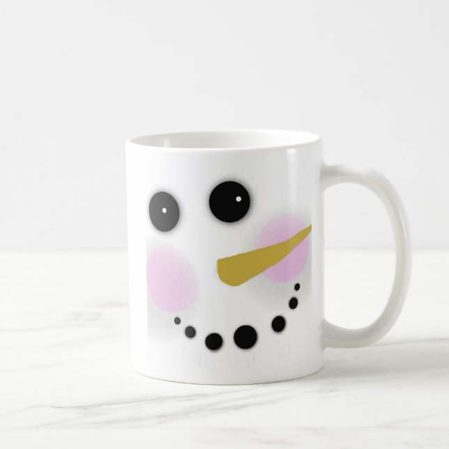 Snowman-Winter-Kaffee-Tasse Tasse (Rechts)