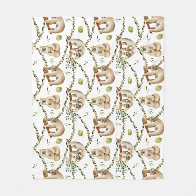 Snowman Winter Wonderland Blanket Fleecedecke (Vorderseite)