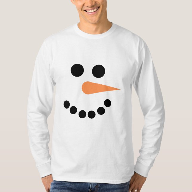 Snowman - Winterurlaub Weihnachten - Kostüm/ T-Shirt (Vorderseite)