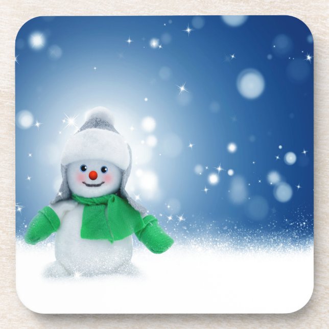 Snowman Wises Untersetzer (Vorderseite)