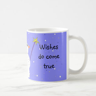 Snowman Wish Maker Kaffeetasse