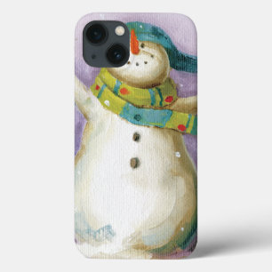 Snowman with Winter Mittens Case-Mate iPhone Hülle
