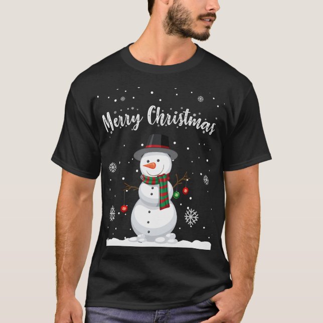 Snowmanausrüstung T-Shirt | lustiges (Vorderseite)