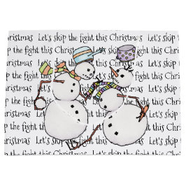 Snowmannkampf Große Geschenktüte